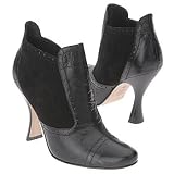 JOEY O Women's Fate (Black Leather 5.5 M)