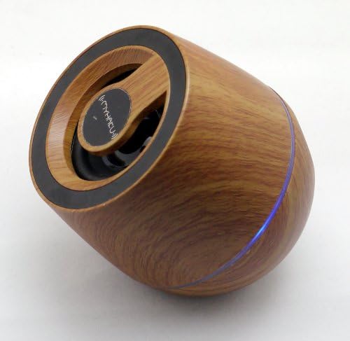 SoulBuddy 808 : Wireless Bluetooth 3.0 Speaker Bamboo Effect for iPhone / iPad / Samsung Galaxy + Smartphone Handsfree