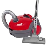 Bestron - AS1300S - Aspirateur avec Sac - 1300 W - Rouge