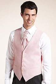 Autograph Pure Linen 5 Button Eveningwear Waistcoat