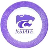 Kansas State Wildcats 4 Piece Dinner Plate Set - COLLEGE ATHLETICS Sports Merchandise