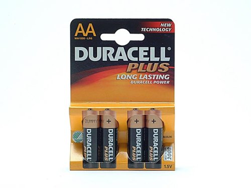 Childrens Toyshop  Toys : Duracell AA Plus 4 pack
