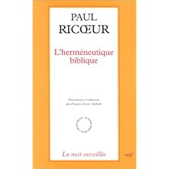 L'Herm�neutique biblique