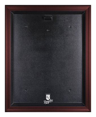 Kansas City Royals Mahogany Framed MLB Jersey Display Case
