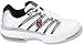 K-Swiss BigShot Men's Tennis Shoe - White/Silver/Black