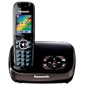 Panasonic KX-TG8521EB DECT Single Digital Cordless Phone Set with Answer Machine - Black