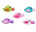 Ema Jane - Vintage Baby Hair Bow Clip Sets (Birds (Tweet))
