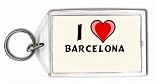I Love Barcelona Keychain
