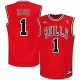 Derrick Rose Chicago Bulls New Revolution 30 Replica Road Jersey by Adidas
