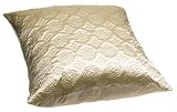 DKNY Medallion Floral European Sham, Champagne