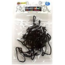 Rubba Bandz Shaped Rubber Bands Bracelets 12Pack Guess Who