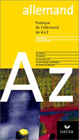 L'Allemand de A à Z, édition 2003
