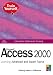 Access 2000 Learning Advanced & Expert Topics