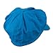 Cotton Elastic Newsboy Cap-Turquoise W15S51F