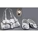 Silver Shoes and Bag Christmas Set ~ Made for 18 Inch American Girl Dolls