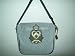 Juicy Couture Velour Messenger Bag - Gray