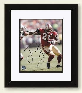 Frank Gore Autographed San Francisco 49ers 8x10 photo - Custom Framed