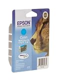 picture of Epson Original T0712  Durabrite Cyan Ink Cartridge