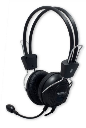 Connectland CL-CM-5023 Stereo Headset with Microphone for Multimedia, Gaming, Internet and IP Phone Application