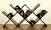 Kitchen & Housewares : Dark Wood Wine Rack