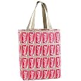 Coca-Cola Can Carry-All Crafted Canvas Tote Bag with Velcro Closure On Sale