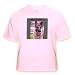 German Shepherd Portrait - Light Pink Infant Lap-Shoulder Tee (24M)