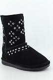 Bearpaw Kendal New Winter Black Womens