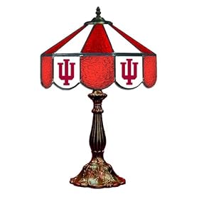 Stained Glass Table Lamp 14 Indiana University Hoosiers