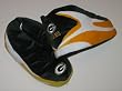 GREEN BAY PACKERS Cleat Style PLUSH SLIPPERS with Team Logo & Colors
