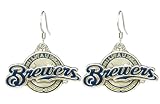 MLB Dangle Earrings - Milwaukee Brewers