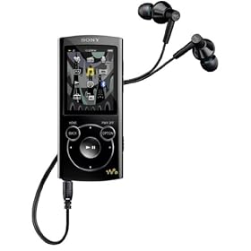 Sony portable WM D&D 8 GB with Radio-Tuner, black NWZS764B, Walkman, MP3 Player