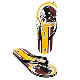 Washington Redskins Big Logo Flip Flop