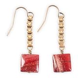 Imagine Jewelry Jasper Cubed Earrings