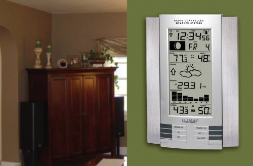 La Crosse Technology WS-8035U-IT-SAL Wireless Weather Station with Remote Temperature and Humidity Gauge under The Home and garden Store