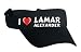 Embroidered Visor with I Love Lamar Alexander