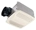 Broan QTXE110S Ultra Silent 110-CFM Humidity-Sensing Auto-On/Off Bath Fan, White