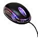USB LED Optical Wired Scroll Wheel Mini Mouse Mice For PC Laptop - Black