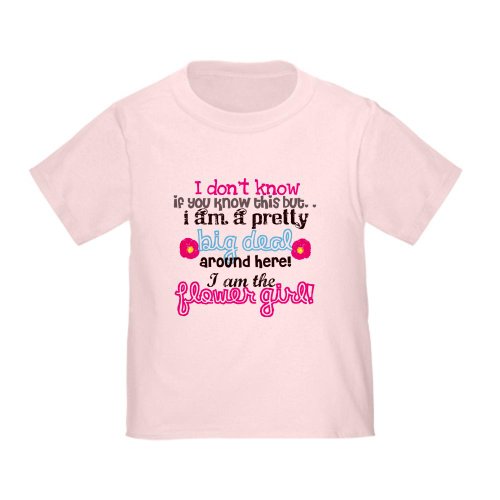 CafePress Toddler T-Shirt - Big Deal Flower Girl Toddler T-Shirt