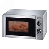 Produkt-Bild: Severin MW 9713 Mikrowelle / silber / mit Grill/ 700 Watt / 17 Liter Garraum