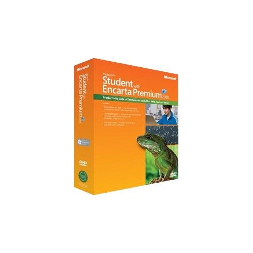 Microsoft Student with Encarta Premium 2008 Win32 Mini Box DVD