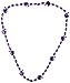 Football Beads (purple) Party Accessory  (1 count) (1/Card)
