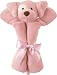Gund - Spunky Dog - Satineesnugs 12 Pink Lovie Blanket