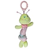 Plush Wiggler Pull Toy Rattle - Cutsie Caterpillar