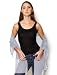 Azuri Silk Chiffon Wrap - 110 Colors, Ice