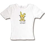 Happy Bunny Real Name Ladies Fitted T-Shirt Large