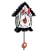 HeadsUp Design OranguCoo Clock, Cuckoo Type Clock, Monkey Character