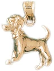 Dazzlers Solid 14k Gold French Bulldog Dog Charm Pendant Available in three colors from jewelsberry (weights: 3.5 grams only)