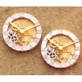 14KT Two-Tone Gold Cuff Links