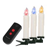 Jago LED01weiss/FW Led Lichterkette innen 20 Kerzen Fernbedienung kabellos farbwechsel innenvon "Jago"