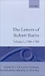 The Letters of Robert Burns: Volume I: 1780-1789